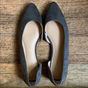 Mossimo Supply Co Gray Size 9 Pointed Flats